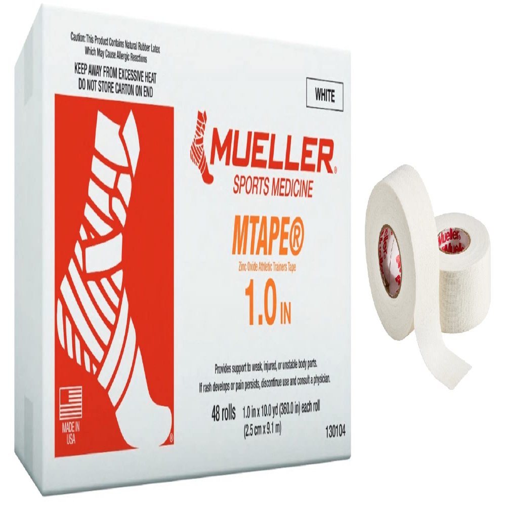 M Tape by Mueller, 1" x 10 Yds. - #130104 One Case of 48 rolls