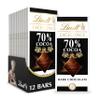 Lindt EXCELLENCE 70% Cocoa Dark Chocolate Bar, Dark Chocolate Candy, 3.5 oz. (12 Pack) view 1