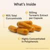Jarrow Curcumin 95 Supplement, Turmeric Extract, Joint Support, 60 Capsules view 3
