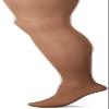JOBST UltraSheer 8-15 mmHg Closed Toe Waist Support Stocking, Sun Bronze, X-Large view 1