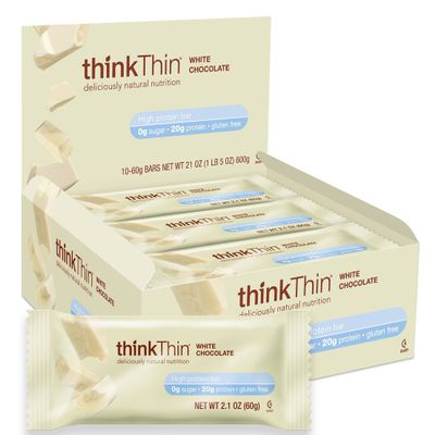 THINK THIN Think Thin Bar (60g) White Chocolate 10 bars