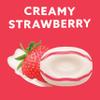 HALLS Throat Soothing (Previously HALLS Breezers) Creamy Strawberry Throat Drops, 12 Bags of 25 Drops (300 Total Drops) view 2
