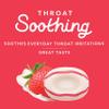 HALLS Throat Soothing (Previously HALLS Breezers) Creamy Strawberry Throat Drops, 12 Bags of 25 Drops (300 Total Drops) view 3