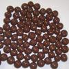 Scott's Cakes Chocolate Malt Balls in a 8 oz. Standing Christmas Plaid Box view 2