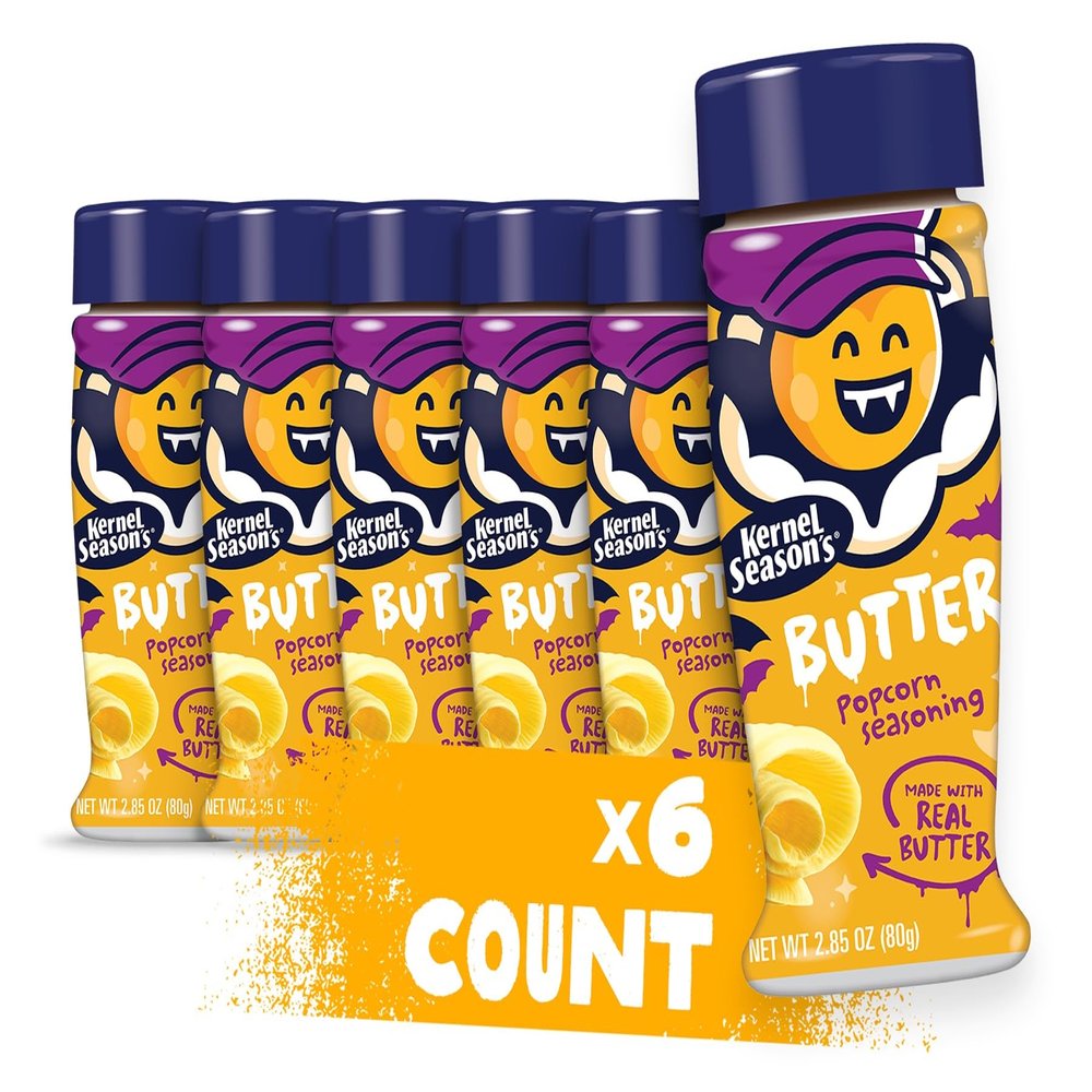 Kernel Season's Popcorn Seasoning, Butter, 2.85 Ounce (Pack of 6)