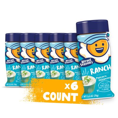 Kernel Season's Ranch Seasoning, 2.7 Ounce Shakers (Pack of 6)