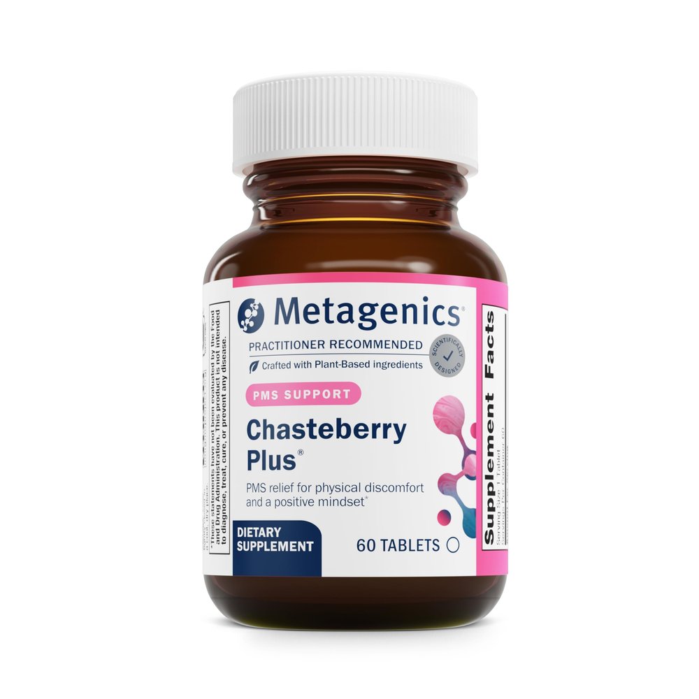 Metagenics Chasteberry Plus, Hormonal Balance Support, 60 Tablets