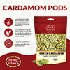 Spicy World Green Cardamom Pods 3.5 Oz - As Seen on Tik Tok - Premium Quality Whole Green Cardamom Pods | Vegan | Large | Aromatic Cardamon view 2