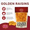 Spicy World Golden Raisins 2 LB Bulk Bag - Sweet & Seedless Sultanas from South Africa | | Perfectly Dried for Natural Sweetness | Ideal Dried Fruit Snack | For Baking & More | No Added Sugar view 2
