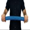 CanDo Twist-Bend-Shake Bar, 24 Inch, Blue, Heavy view 2