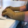 isotoner womens One Pair of Open Finger Cold Weather Gloves, Camel, Medium US view 3