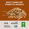 Erin Bakers Homestyle Oatmeal Raisin Granola with Ancient Grains - Made from Natural Ingredients, Crunchy, Versatile Snack or Cereal - Vegan Friendly, Non-GMO, Resealable 12oz Bags, 6Pack view 3