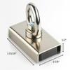 2"x1" Pick Up Magnet With Handy Hook For Making Attachment view 3
