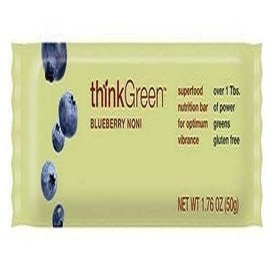thinkGreen Bars, Blueberry Noni, 1.76-Ounce Bars (Pack of 15)