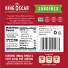 King Oscar Sardines in Olive Oil, 4.38 Ounce Cans (Pack of 12, Packaging May Vary), Skinless & Boneless, Wild Caught Canned Sardines view 3