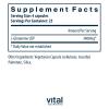 Vital Nutrients Glutamine - 3400mg L-Glutamine - Healthy Gastrointestinal Tract Function - Gluten, Dairy, Soy Free - Non-GMO - 90 Glutamine Capsules view 2