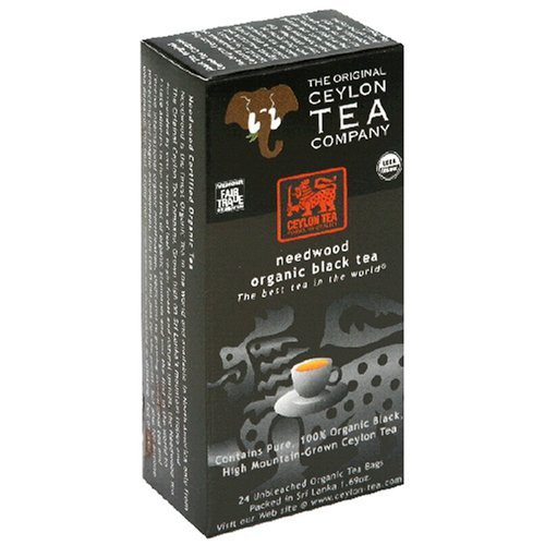 Ceylon Tea, Needwood, Tea Bags, 24-Count Boxes (Pack of 6)