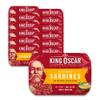 King Oscar Premium Sardines in Dijon Mustard, 3.75 Ounce Cans (Pack of 12), Wild Caught Canned Sardines view 1