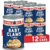 Bumble Bee Whole Baby Canned Clams, 10 oz Can (Pack of 12) - Ready to Eat - 13g Protein per Serving - Gluten Free view 1