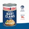 Bumble Bee Whole Baby Canned Clams, 10 oz Can (Pack of 12) - Ready to Eat - 13g Protein per Serving - Gluten Free view 3