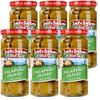 SANTA BARBARA OLIVE CO| Premium Individually Hand Stuffed Cocktail Olives | (5oz jars) (Jalapeno Stuffed) (Pack of 6) view 1