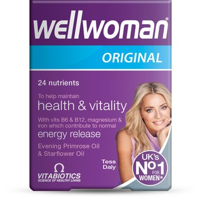 Wellwoman Vitabiotics Advanced Vitamin & Mineral Formula with Evening Primrose & Starflower Oils 30 Capsules