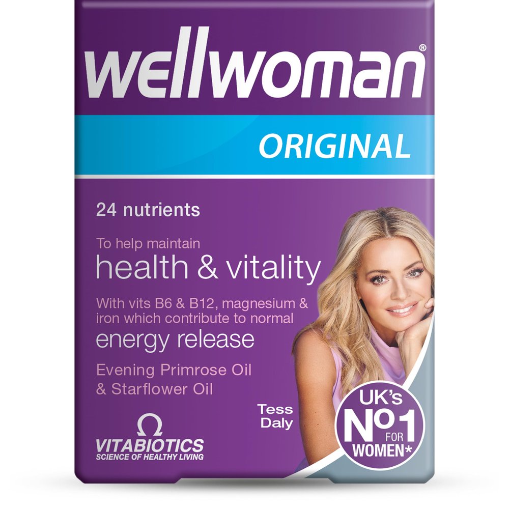 Wellwoman Vitabiotics Advanced Vitamin & Mineral Formula with Evening Primrose & Starflower Oils 30 Capsules