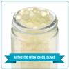 Krinos Greek Mastic Gum: Rich History, Piney Flavor, Culinary Treasure | Chios Island PDO Product, 17g jar view 2
