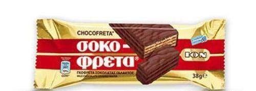 Chocofreta - Milk Chocolate Covered Wafers 38g