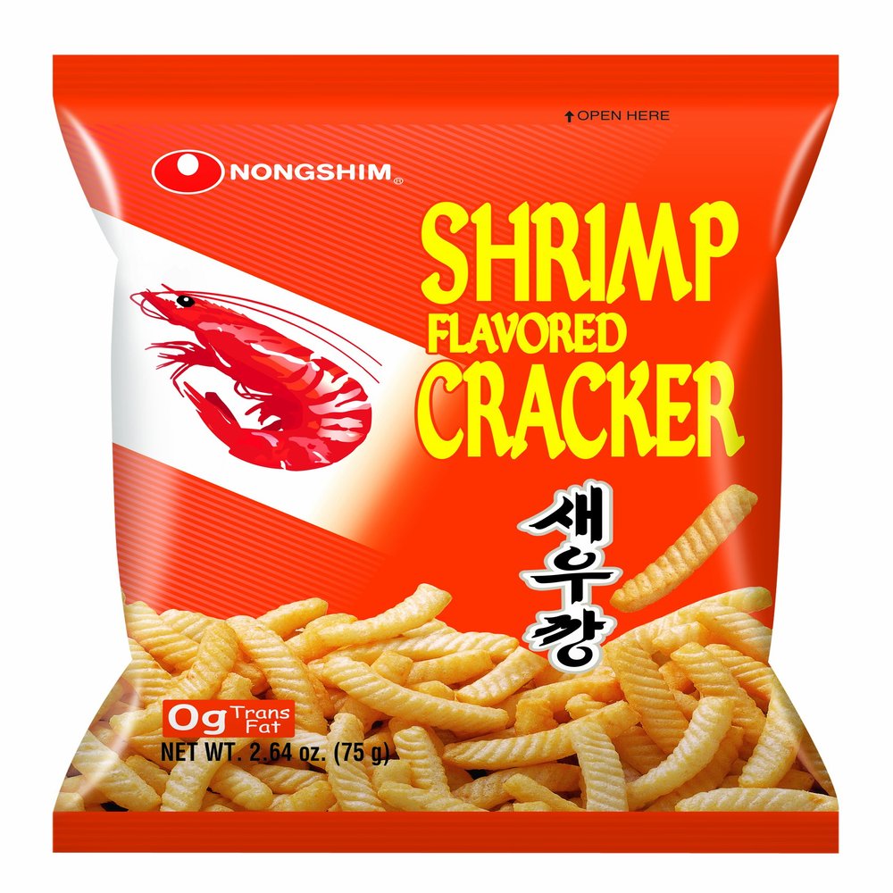 Nongshim Shrimp Cracker, 2.64 Ounce Packages (Pack of 30)