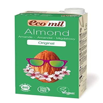 Ecomil Organic Almond Drink Sweetened w Agave Nectar 33.8oz