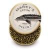 MARKY'S Royal Amber Osetra Sturgeon Black Caviar - 1.75 oz / 50 g - Malossol Ossetra Black Roe  GUARANTEED OVERNIGHT view 1