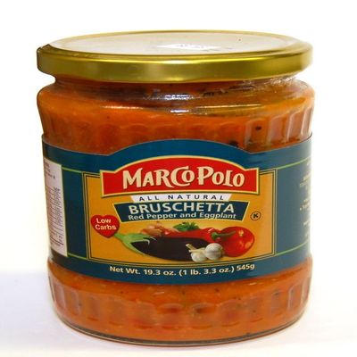 Bruschetta, Red Pepper and Eggplant Spread (marco polo) 19.3oz