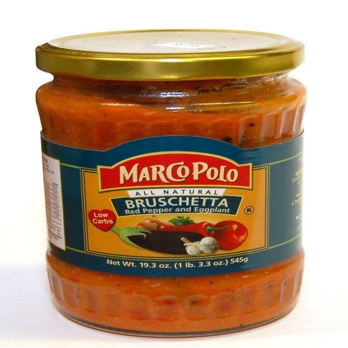 Bruschetta, Red Pepper and Eggplant Spread (marco polo) 19.3oz