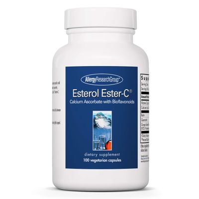 Allergy Research Group Esterol Ester C - Delivers 1.35 g Vitamin C - Buffered Vitamin C with Bioflavonoids & Quercetin - Immune & Antioxidant Support - 100 Servings - 100 Capsules