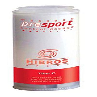 HIBROS Sport PreSport Recharge Cartridge, Red, 75ml