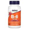 Now Foods B-6 100mg 100 Capsules view 1