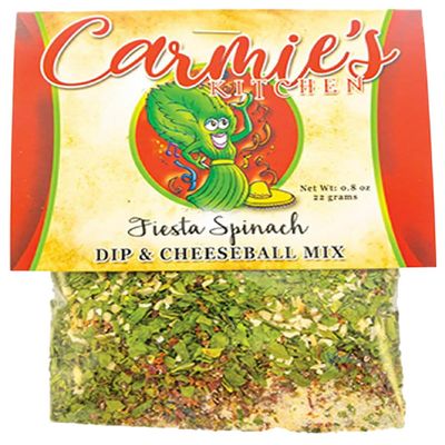 Carmie's Kitchen Fiesta Spinach Dip Mix, 0.8 Ounce