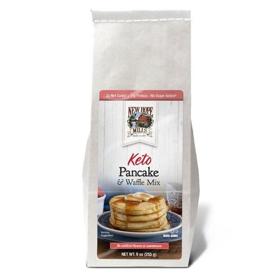 Keto Pancake & Waffle Mix, New Hope Mills, Keto Diet-Friendly, 2 Net Carbs*, Easy-to-Prepare, Fluffy & Delicious, Ideal for Healthy lifestyles, 9oz