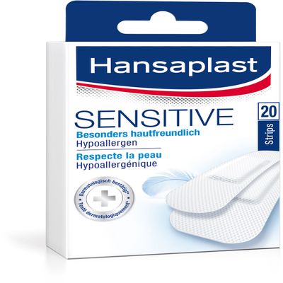 Hansaplast Sensitiv 10Str./2Gr. by Diverse
