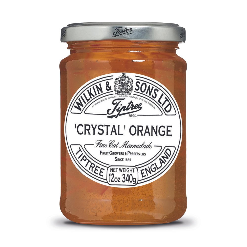 Tiptree Crystal Orange Marmalade, 12 Ounce Jar