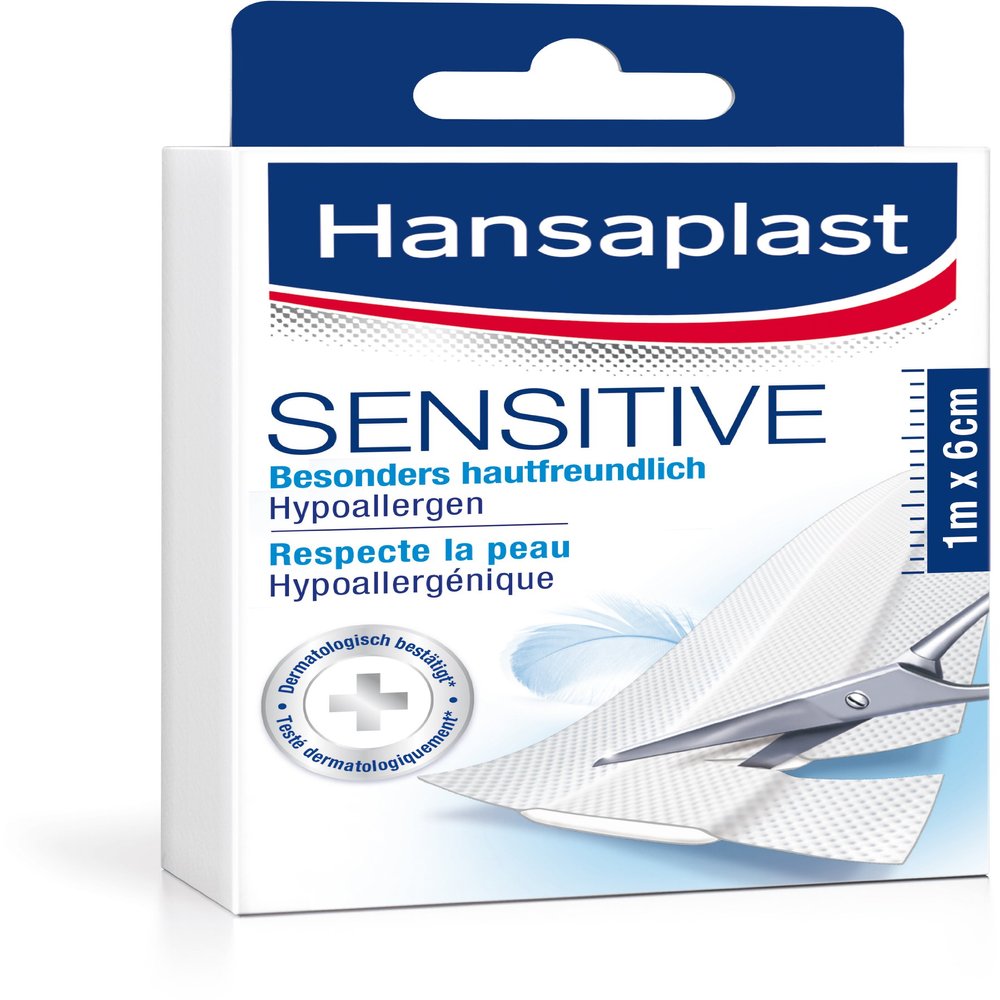 Hansaplast Sensitive 100 x 6 cm