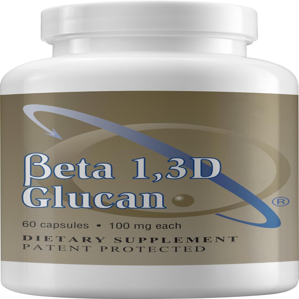 Transfer Point Immune Support Supplement Highly Purified Beta 1,3D Glucan 100 mg per Capsule (b-glucan Fiber) (Pack of 1)