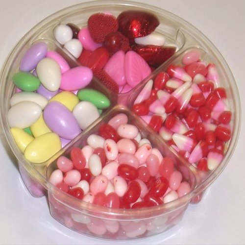 Scott's Cakes 4-Pack Cupid Corn, Deluxe Valentine Mix, Valentine Beans, Chocolate Jordan Almonds