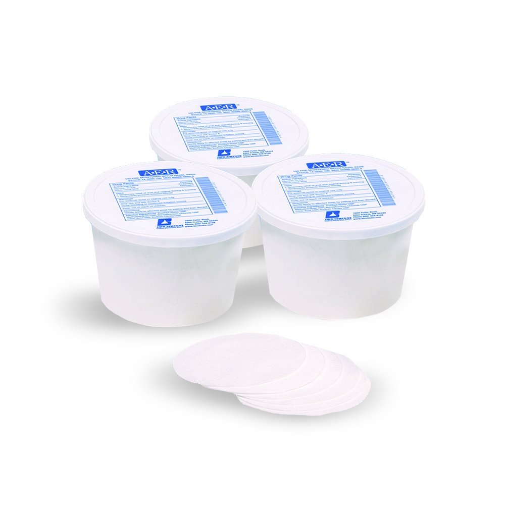 A-E-R 120 Ct. Medicated Hemorrhoid Pads - for Hygiene and Hemorrhoids, 40 Count (Pack of 3)