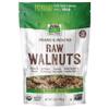 NOW Foods, Certified Organic Walnuts, Raw and Unsalted, Halves and Pieces, Good Source of Protein and Healthy Fatty Acids, Certified Non-GMO, 12-Ounce (Packaging May Vary) view 1