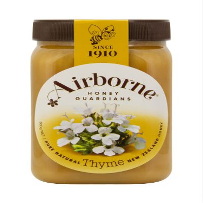 Airborne (New Zealand) Thyme Honey 500g / 1.1lbs