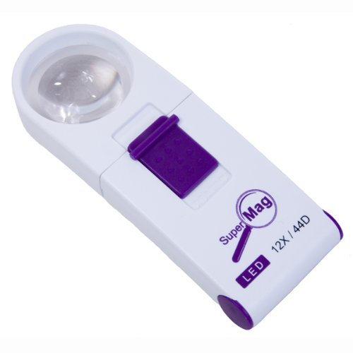 12X 1.4 LED Illuminated Pocket Magnifier
