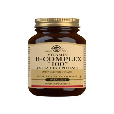 B-Complex "100" Solgar 100 Tabs
