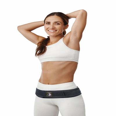 Serola Sacroiliac Belt for SI Joint Dysfunction (Large fits 40 to 45) Lower Back, Pelvic & Hip Support brace for Women & Men, Non-Slip, Adjustable & Breathable Brace